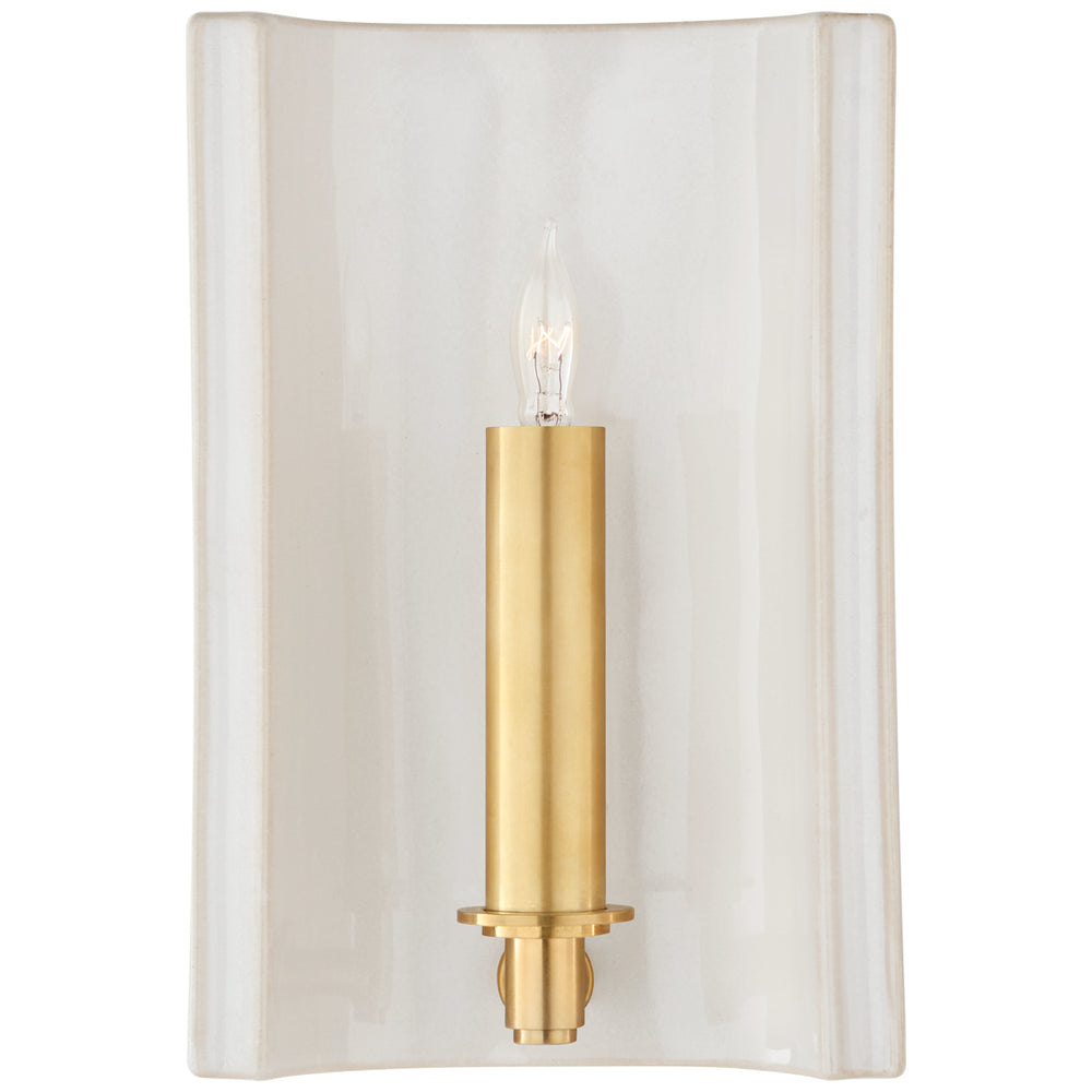 Visual Comfort Signature Canada - One Light Wall Sconce - Leeds - Ivory- Union Lighting Luminaires Decor