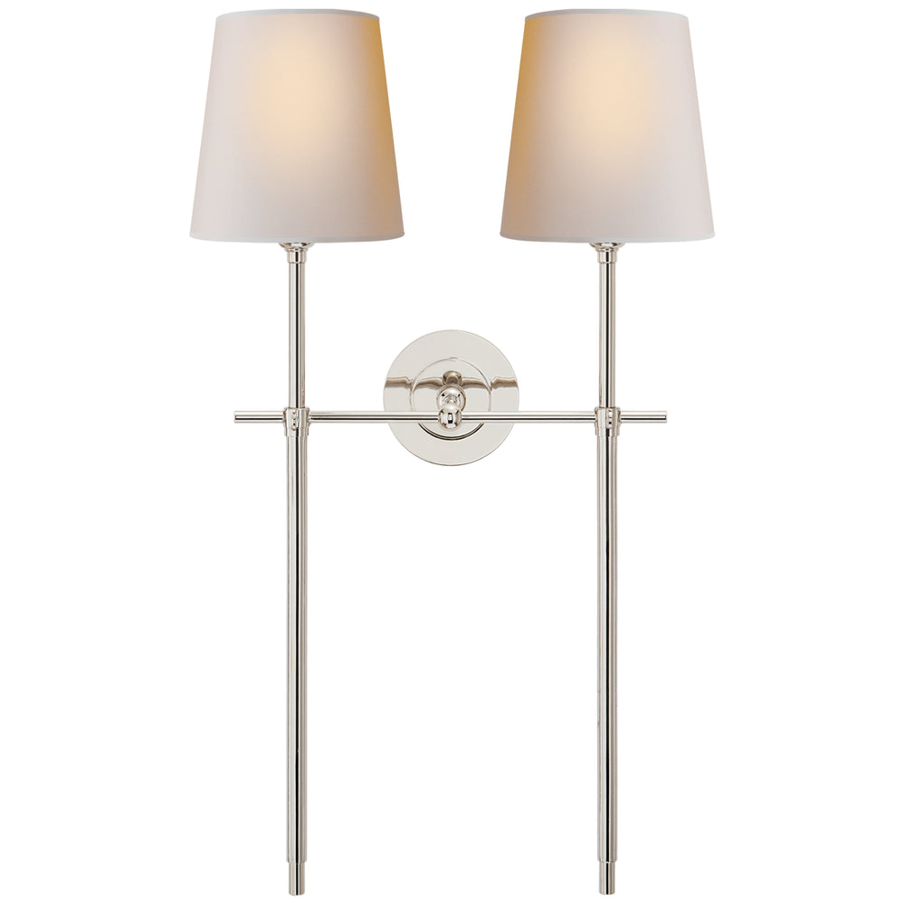Visual Comfort Signature Canada - Two Light Wall Sconce - Bryant - Polished Nickel- Union Lighting Luminaires Decor