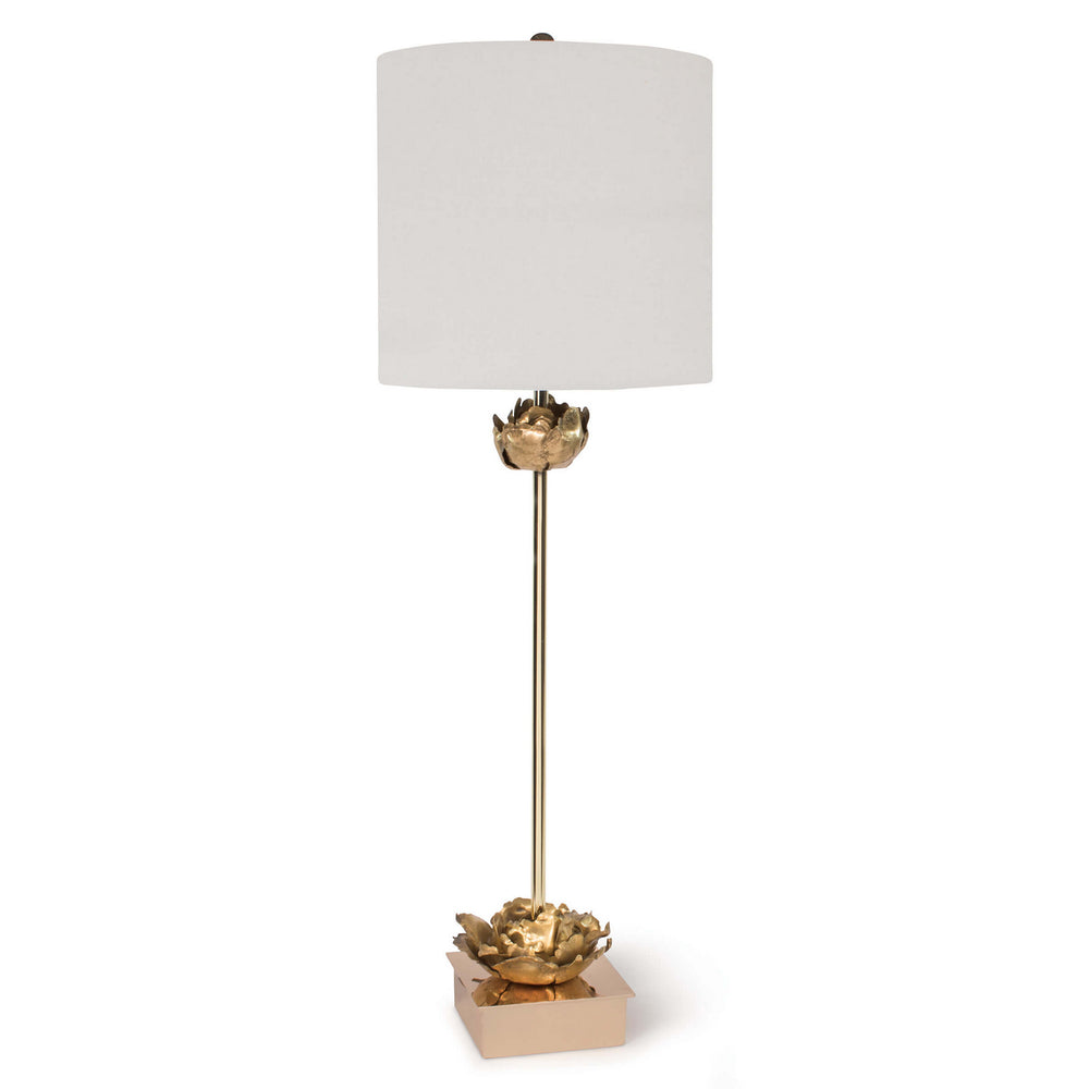 Regina Andrew Canada - One Light Table Lamp - Adeline - Gold Leaf- Union Lighting Luminaires Decor