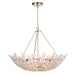 Regina Andrew Canada - 12 Light Chandelier - Charlotte - Natural Brass- Union Lighting Luminaires Decor
