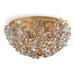 Regina Andrew Canada - Two Light Flush Mount - Cheshire - Gold Leaf- Union Lighting Luminaires Decor