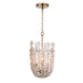 Regina Andrew Canada - Six Light Pendant - Charlotte - Natural Brass- Union Lighting Luminaires Decor