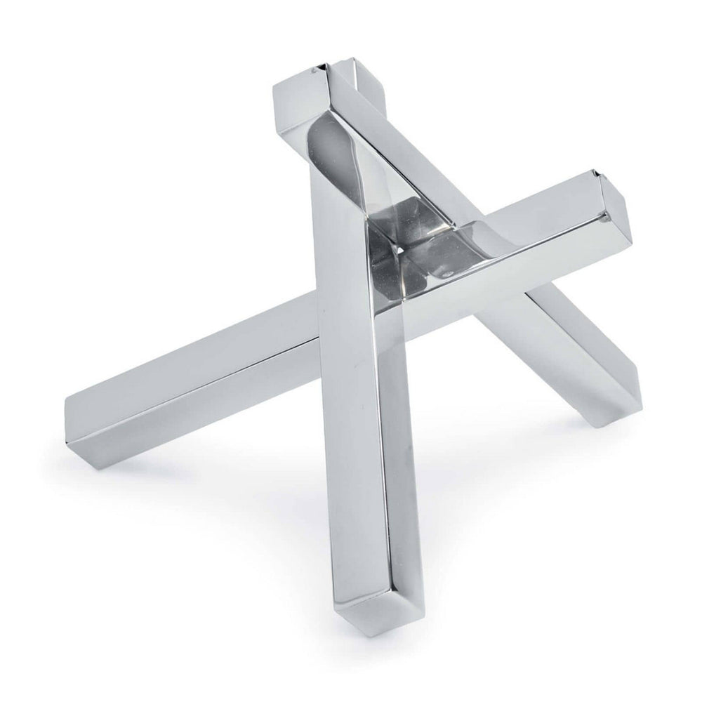 Regina Andrew Canada - Sculpture - Intersecting - Polished Nickel- Union Lighting Luminaires Decor