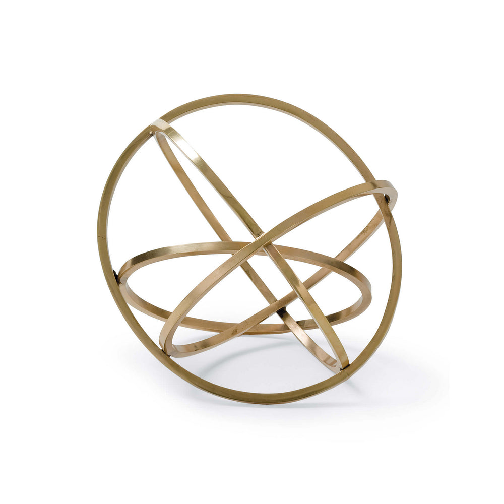 Regina Andrew Canada - Objet - Ellipse - Brass- Union Lighting Luminaires Decor