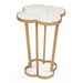 Regina Andrew Canada - Side Table - Clover - Natural Brass- Union Lighting Luminaires Decor