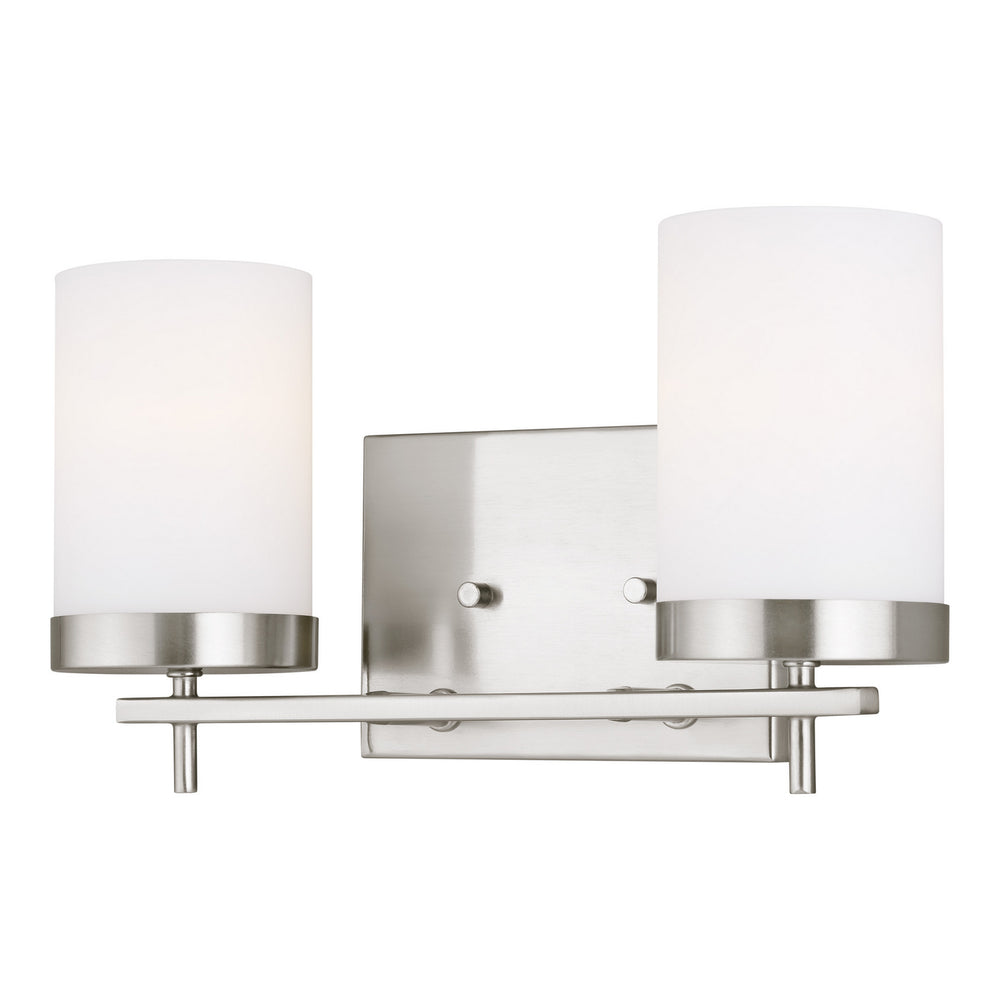 Visual Comfort Studio Canada - Two Light Wall / Bath - Zire - Brushed Nickel- Union Lighting Luminaires Decor