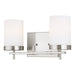 Visual Comfort Studio Canada - Two Light Wall / Bath - Zire - Brushed Nickel- Union Lighting Luminaires Decor