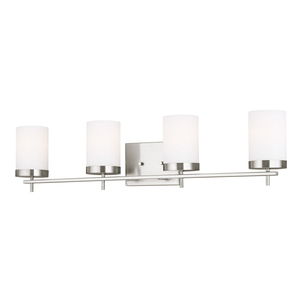 Visual Comfort Studio Canada - Four Light Wall / Bath - Zire - Brushed Nickel- Union Lighting Luminaires Decor