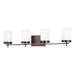 Visual Comfort Studio Canada - Four Light Wall / Bath - Zire - Brushed Oil Rubbed Bronze- Union Lighting Luminaires Decor