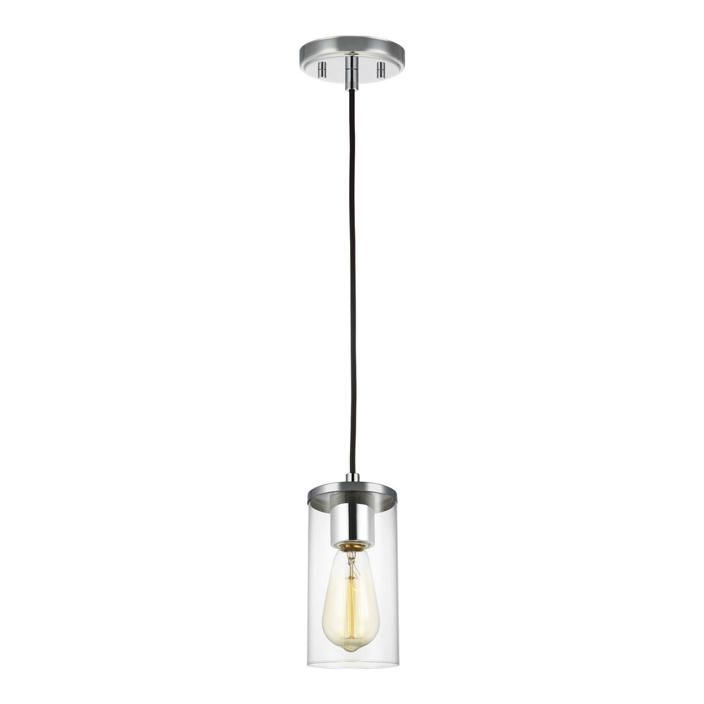 Visual Comfort Studio Canada - One Light Mini-Pendant - Zire - Chrome- Union Lighting Luminaires Decor