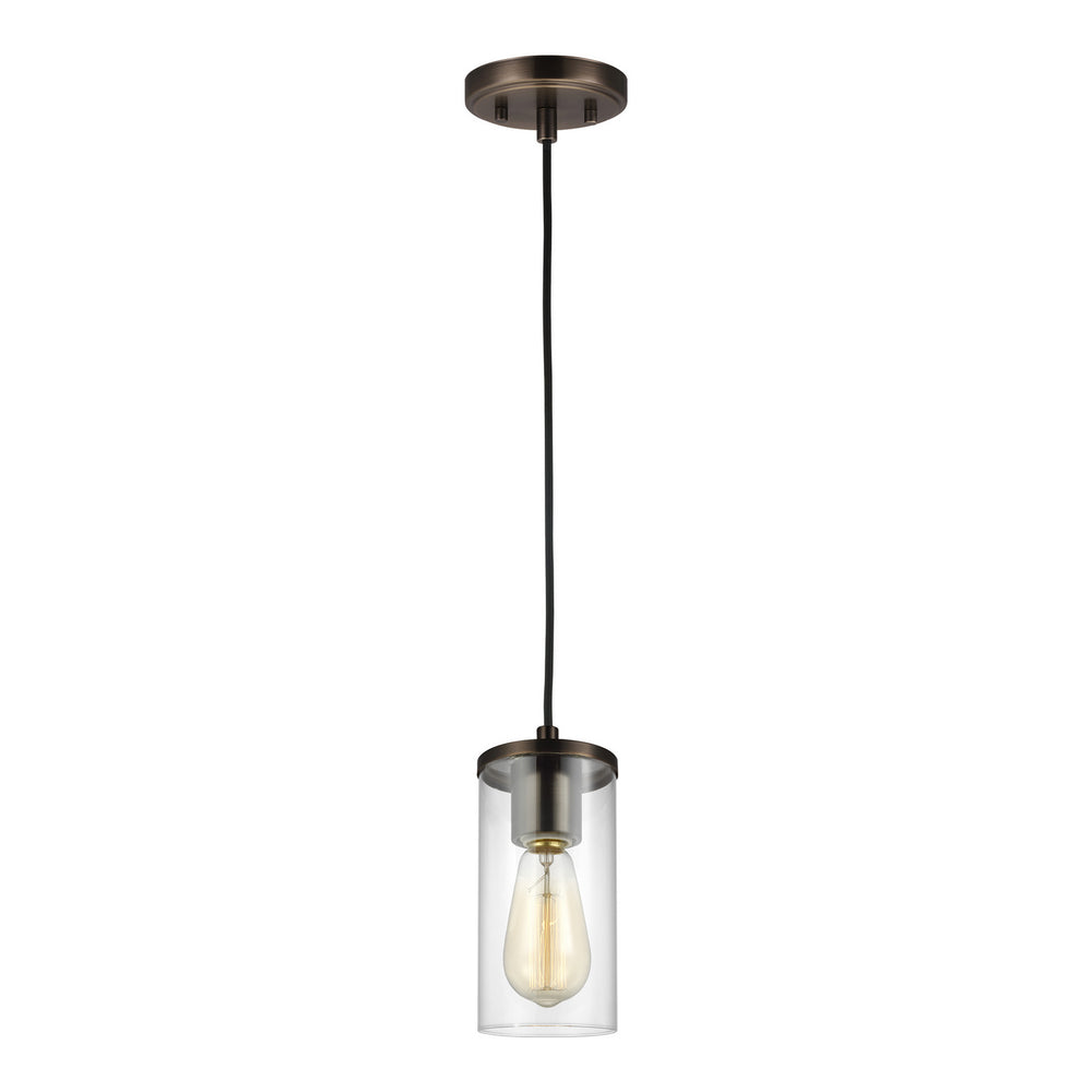 Visual Comfort Studio Canada - One Light Mini-Pendant - Zire - Brushed Oil Rubbed Bronze- Union Lighting Luminaires Decor