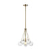Visual Comfort Studio Canada - One Light Pendant - Bronzeville - Satin Brass- Union Lighting Luminaires Decor