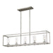 Visual Comfort Studio Canada - Five Light Island Pendant - Zire - Brushed Nickel- Union Lighting Luminaires Decor