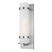 Generation Lighting Canada - One Light Outdoor Wall Lantern - Alban - Satin Aluminum- Union Lighting Luminaires Decor