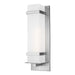 Generation Lighting Canada - One Light Outdoor Wall Lantern - Alban - Satin Aluminum- Union Lighting Luminaires Decor