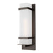 Generation Lighting Canada - One Light Outdoor Wall Lantern - Alban - Antique Bronze- Union Lighting Luminaires Decor