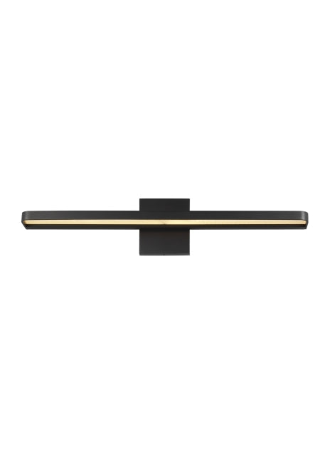 Visual Comfort Modern - LED Bath - Banda - Matte Black- Union Lighting Luminaires Decor