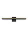 Visual Comfort Modern - LED Bath - Banda - Matte Black- Union Lighting Luminaires Decor