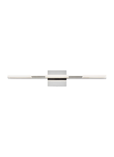 Visual Comfort Modern - LED Bath - Tris - Chrome- Union Lighting Luminaires Decor
