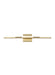 Visual Comfort Modern - LED Bath - Tris - Aged Brass- Union Lighting Luminaires Decor