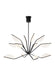 Visual Comfort Modern - LED Chandelier - Belterra - Matte Black- Union Lighting Luminaires Decor