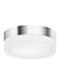 Visual Comfort Modern - LED Flush Mount - Cirque - Chrome- Union Lighting Luminaires Decor