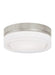 Visual Comfort Modern - LED Flush Mount - Cirque - Satin Nickel- Union Lighting Luminaires Decor