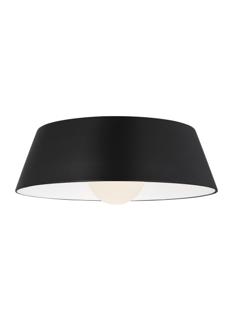 Visual Comfort Modern - LED Flush Mount - Joni - Matte Black- Union Lighting Luminaires Decor