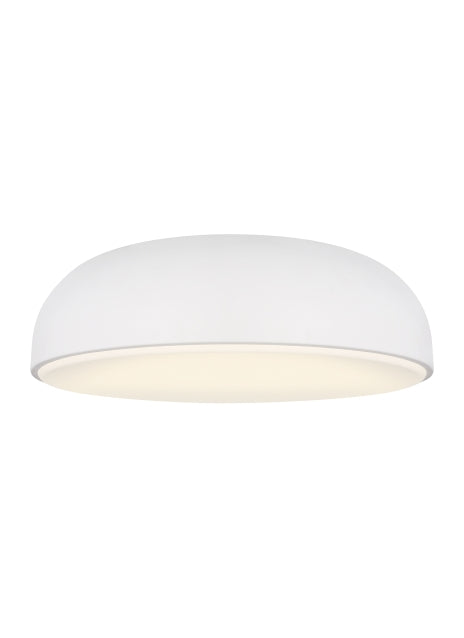 Visual Comfort Modern - LED Flush Mount - Kosa - Matte White- Union Lighting Luminaires Decor