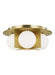 Visual Comfort Modern - LED Flush Mount - Orbel - Aged Brass- Union Lighting Luminaires Decor
