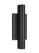 Visual Comfort Modern - LED Outdoor Wall Lantern - Chara - Black- Union Lighting Luminaires Decor
