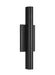 Visual Comfort Modern - LED Outdoor Wall Lantern - Chara - Black- Union Lighting Luminaires Decor