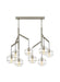 Visual Comfort Modern - LED Chandelier - Sedona - Satin Nickel- Union Lighting Luminaires Decor