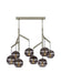 Visual Comfort Modern - LED Chandelier - Sedona - Satin Nickel- Union Lighting Luminaires Decor