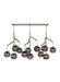 Visual Comfort Modern - LED Chandelier - Sedona - Satin Nickel- Union Lighting Luminaires Decor
