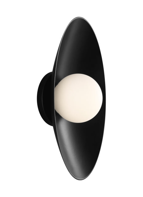 Visual Comfort Modern - LED Wall Sconce - Joni - Matte Black / Matte Black- Union Lighting Luminaires Decor