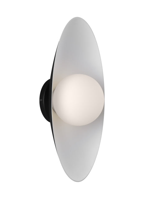 Visual Comfort Modern - LED Wall Sconce - Joni - Matte Black / Matte White- Union Lighting Luminaires Decor