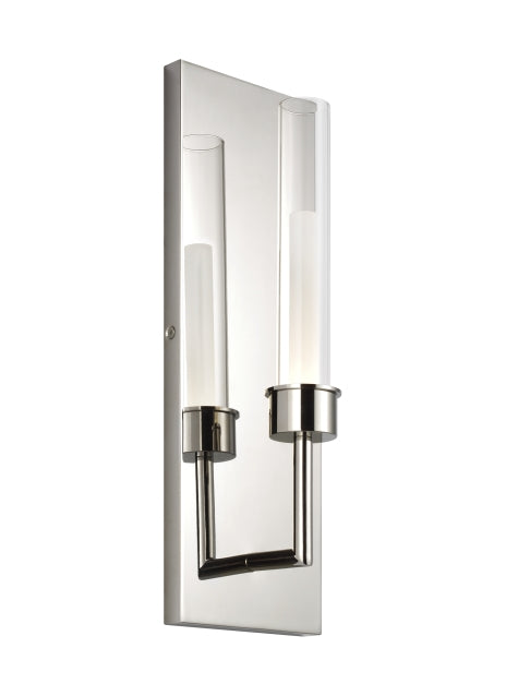 Visual Comfort Modern - LED Wall Sconce - Linger - Polished Nickel- Union Lighting Luminaires Decor