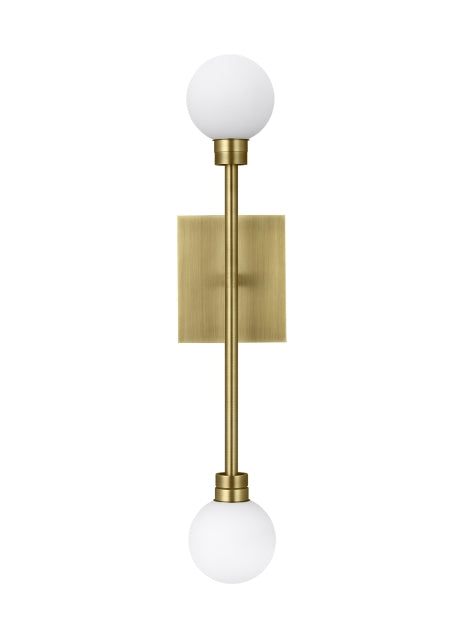 Visual Comfort Modern - LED Wall Sconce - Mara - Aged Brass- Union Lighting Luminaires Decor