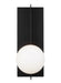 Visual Comfort Modern - One Light Wall Sconce - Orbel - Matte Black- Union Lighting Luminaires Decor