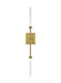 Visual Comfort Modern - LED Wall Sconce - Spur - Aged Brass- Union Lighting Luminaires Decor