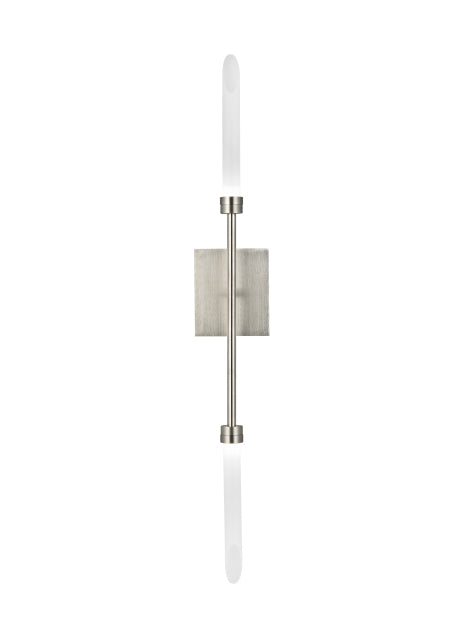 Visual Comfort Modern - LED Wall Sconce - Spur - Satin Nickel- Union Lighting Luminaires Decor