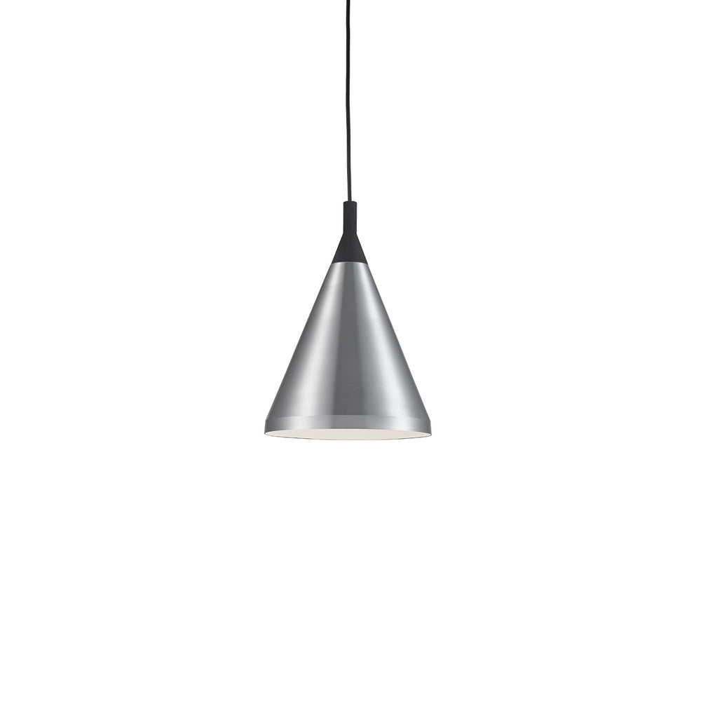 Kuzco Canada - One Light Pendant - Dorothy - Brushed Nickel With Black Detail- Union Lighting Luminaires Decor