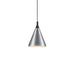 Kuzco Canada - One Light Pendant - Dorothy - Brushed Nickel With Black Detail- Union Lighting Luminaires Decor