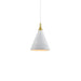 Kuzco Canada - One Light Pendant - Dorothy - White With Gold Detail- Union Lighting Luminaires Decor