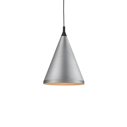 Kuzco Canada - One Light Pendant - Dorothy - Brushed Nickel With Black Detail- Union Lighting Luminaires Decor