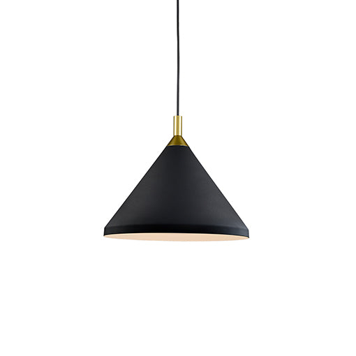 Kuzco Canada - One Light Pendant - Dorothy - Black With Gold Detail- Union Lighting Luminaires Decor