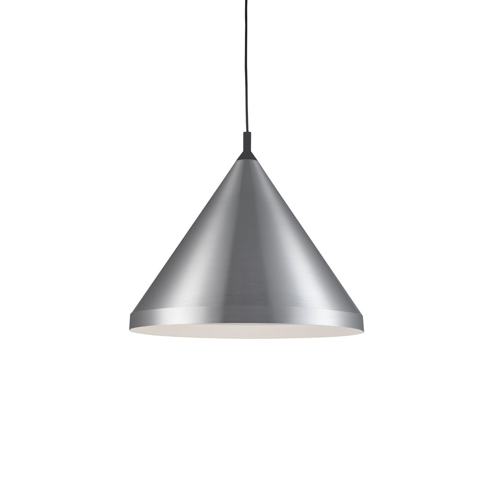 Kuzco Canada - One Light Pendant - Dorothy - Brushed Nickel With Black Detail- Union Lighting Luminaires Decor