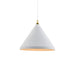 Kuzco Canada - One Light Pendant - Dorothy - White With Gold Detail- Union Lighting Luminaires Decor