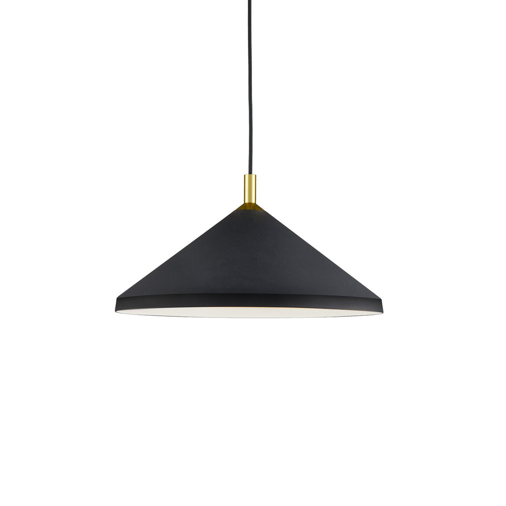 Kuzco Canada - One Light Pendant - Dorothy - Black With Gold Detail- Union Lighting Luminaires Decor